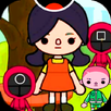 Squid Toca boca Life town Guia APK