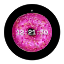 Doughnuts Watch Face: Digital APK