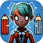 Toca Spider Boca Coloring 아이콘