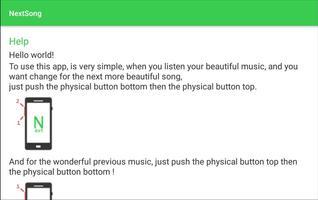 Next Song captura de pantalla 2