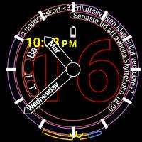 Agenda12h Watch Face screenshot 1