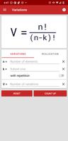 Combinatorial Calculator capture d'écran 3