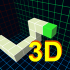 3D Snake icône