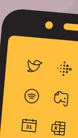 Phosphor Carbon Icon Pack تصوير الشاشة 2