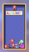 Poster Merging Alphabet