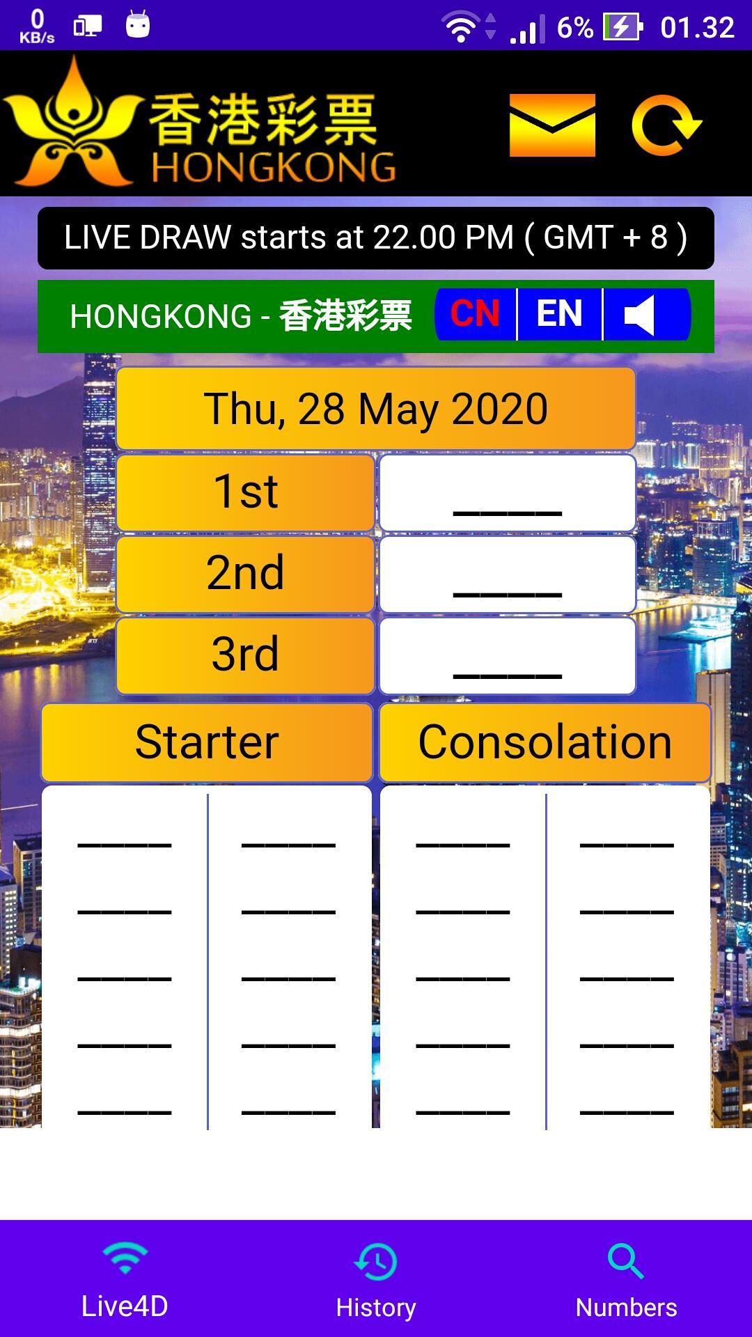 The Of Live Draw Hk