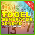 آیکون‌ TOGEL GENERATOR 2D-3D-4D TERBARU