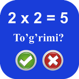 To'g'rimi yoki Noto'g'ri? icon