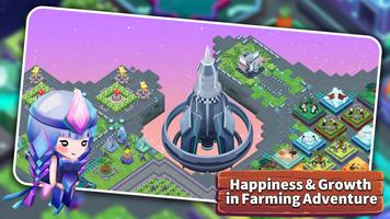 Space Farm: city farming game imagem de tela 2