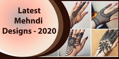mehndi designs easy and beautiful Plakat
