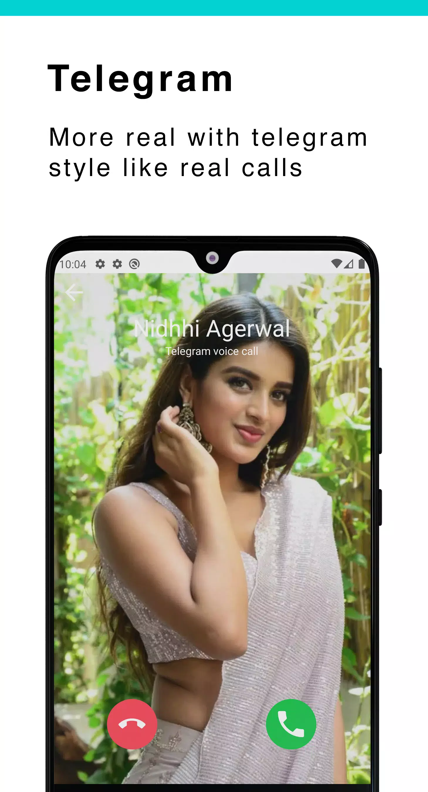 Nidhhi Agerwal - fake call HD from Hindi actress APK for Android Download