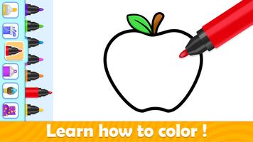 Toddler Coloring Book پوسٹر