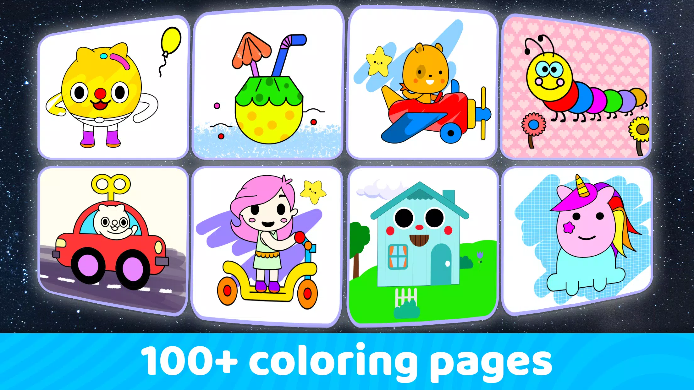 Peuter Kleurboek Voor Kinderen APK voor Android