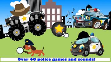 Kids Police Car Driving Games For Toddlers Free Affiche