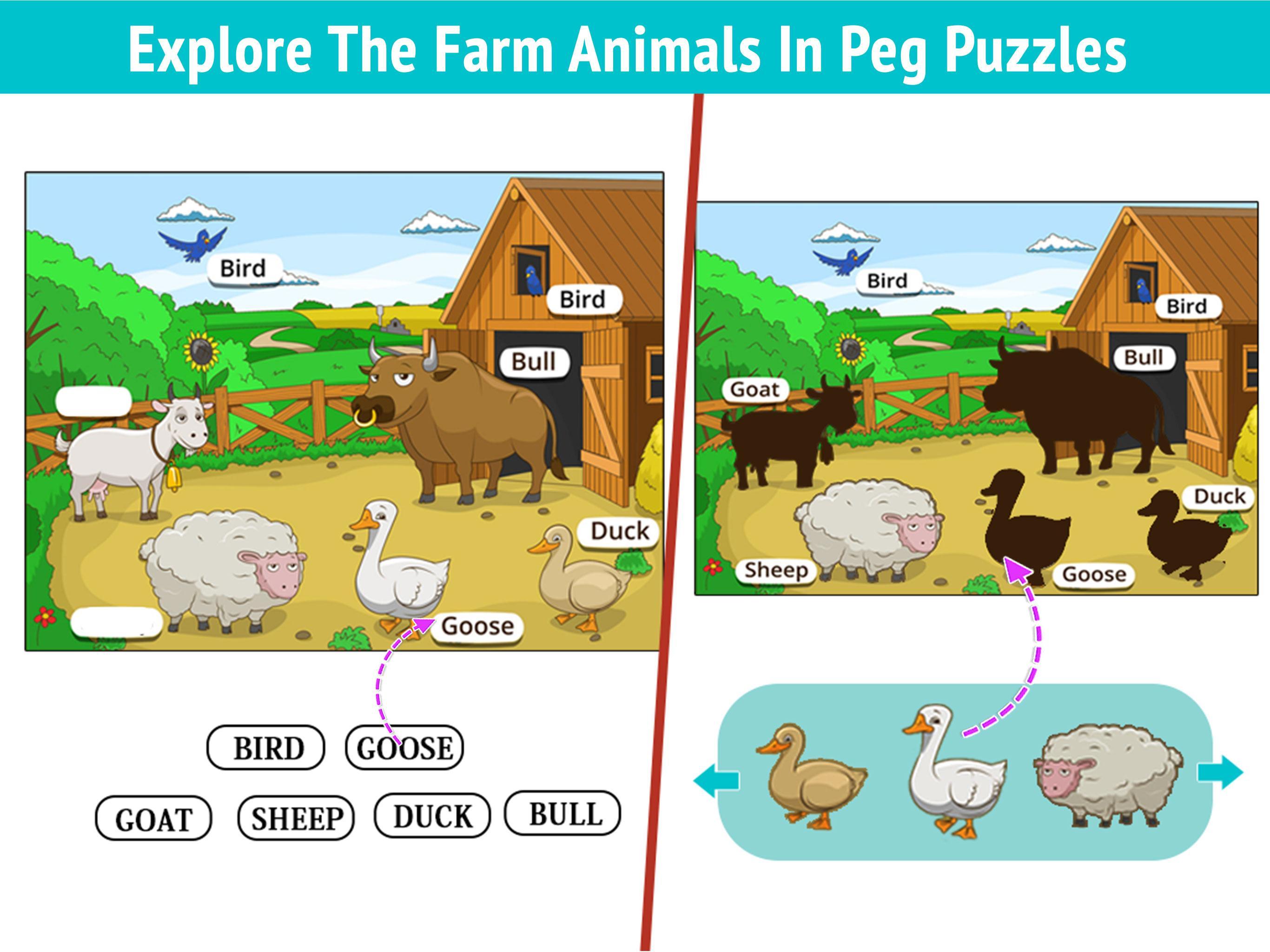 Learning animals for toddlers kids games apk for android download