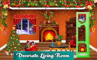 Christmas House Decoration syot layar 2