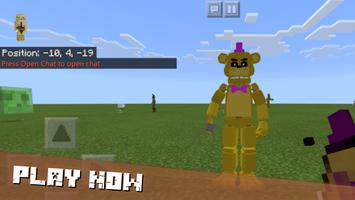 FNAF mod Minecraft imagem de tela 3