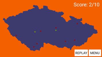 Czech Blind Map Affiche