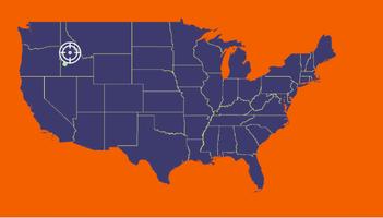Blind Map USA screenshot 1