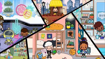 ccplay toca happy life world الملصق