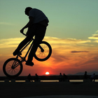 BMX-achtergronden-icoon