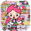 Toca town Mini Castle world APK