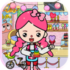 Toca town Mini Castle world 图标