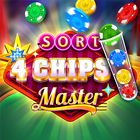 Sort 4 Chips Master ikon