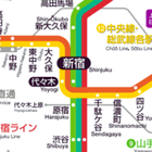 Tokyo Metro Map 2023 아이콘