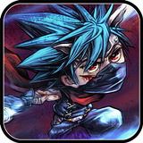 Lucha ninja icono