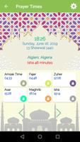 أوقات الصلاة - prayer times poster