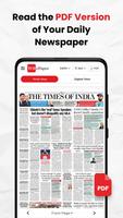 Times Of India Newspaper App Affiche