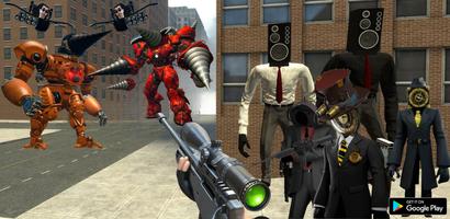 Toilet Multiverse: Shooter FPS ポスター