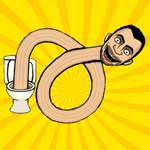 Toilet Monster: Move Face icon