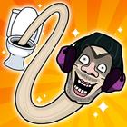 Toilet Monster: Move Survival ícone