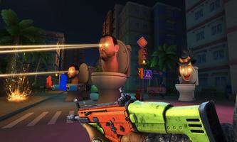 Toilet Spider Monster Survival imagem de tela 2