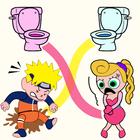 Toilet Rush : Draw Puzzle ไอคอน