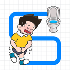 Toilet Rush - Draw Puzzle icono