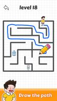 Toilet Rush - Draw Puzzle اسکرین شاٹ 1