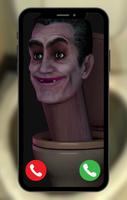 Skibidi toilet Fake call screenshot 2
