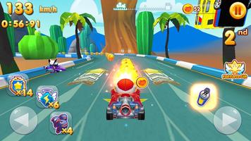 Toon Transformer Cars Racing screenshot 1