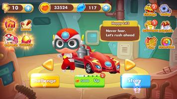 Toon Car Racing 3D Cartaz