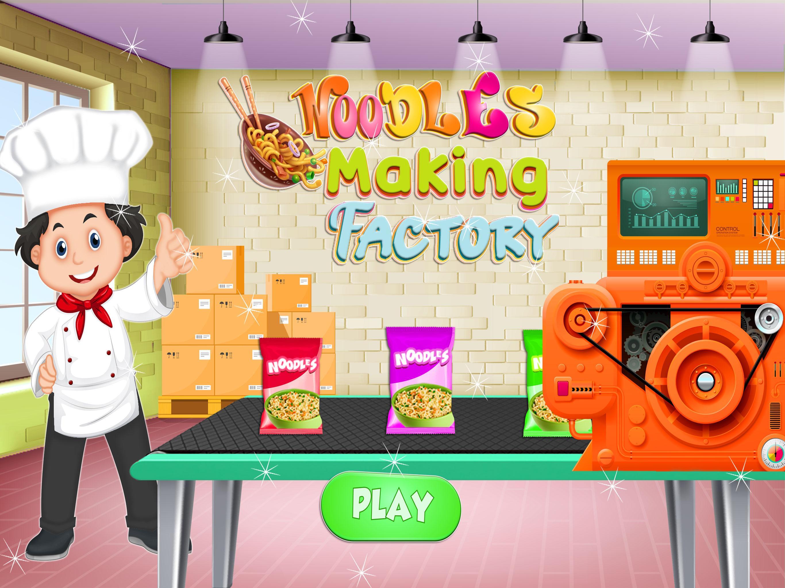 Андроид Chef story: Cooking game. Фабрика по производству лапши Chun dong food. Factory maker. Игра лапша