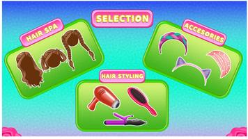 Hair Makeover Spa Salon: juegos de estilistas de captura de pantalla 3