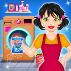 Home Laundry & Dish Washing: M icon