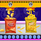 Potato Chips Food Factory icon