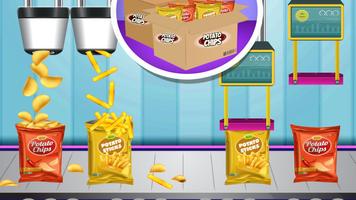 chips-chips voedselfabriek - k-poster