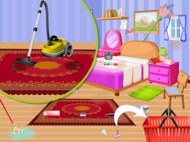 公主房子維修和清潔：家庭清理 海報