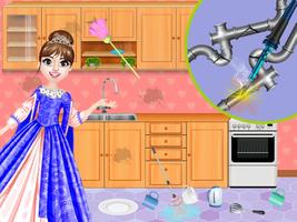 princess house cleaning games capture d'écran 2