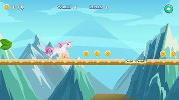 Princess Unicorn Running Game plakat